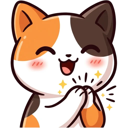 Clap Cat – free Cute Twitch emote
