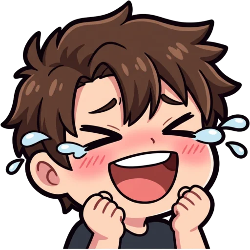 Laughing LUL style emote