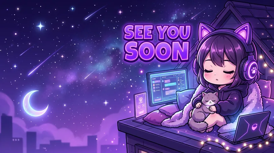 Example banner, panel or offline screen
